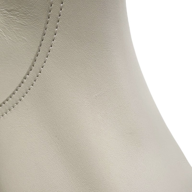 エルメス ブーツ ハロウ サイドゴア レザー レディースサイズ37 HERMES 靴 ショートブーツ