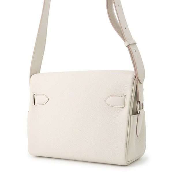 エルメス ケリーメッセンジャーPM ベトン/シルバー金具 エバーカラー K刻印 HERMES バッグ メンズ