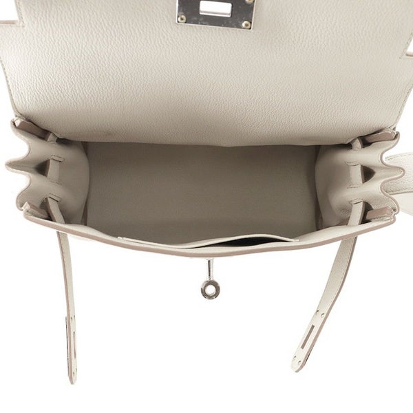 エルメス ケリーメッセンジャーPM ベトン/シルバー金具 エバーカラー K刻印 HERMES バッグ メンズ