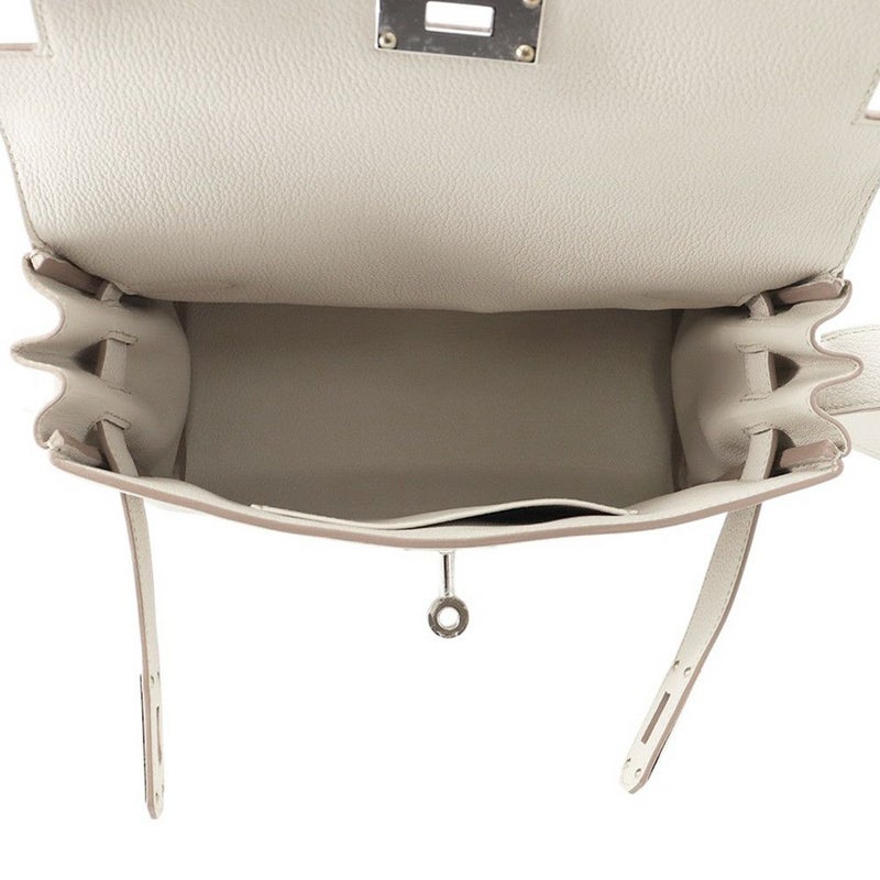 エルメス ケリーメッセンジャーPM ベトン/シルバー金具 エバーカラー K刻印 HERMES バッグ メンズ