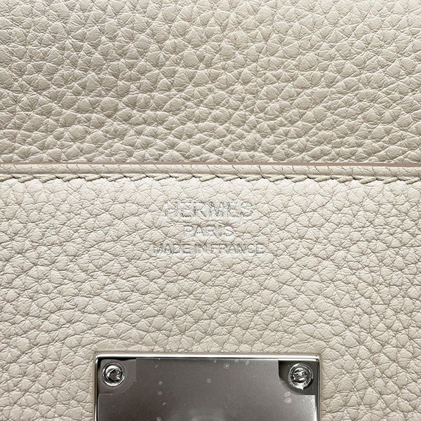 エルメス ケリーメッセンジャーPM ベトン/シルバー金具 エバーカラー K刻印 HERMES バッグ メンズ