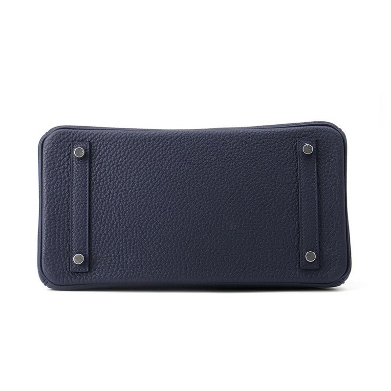 エルメス バーキン30 ブルーニュイ/シルバー金具 トゴ Y刻印 HERMES Birkin ハンドバッグ