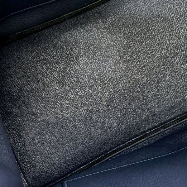 エルメス バーキン30 ブルーニュイ/シルバー金具 トゴ Y刻印 HERMES Birkin ハンドバッグ