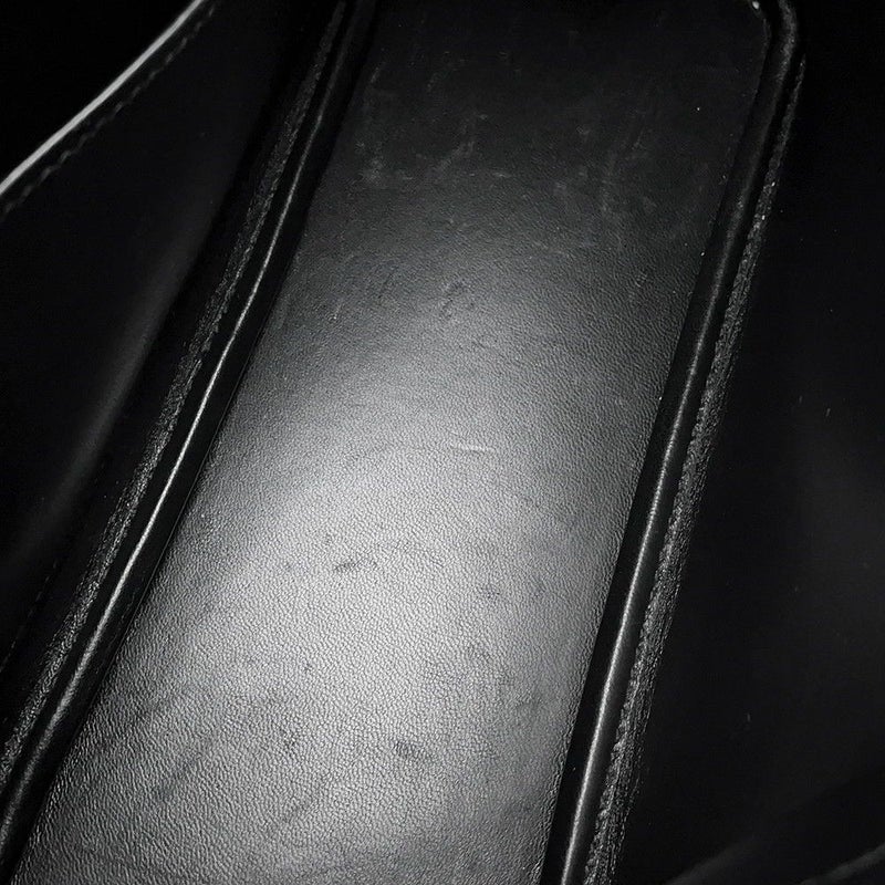 エルメス ハンドバッグ ボリード27 ブラック/シルバー金具 エプソン □Q刻印 HERMES 2wayショルダー 黒