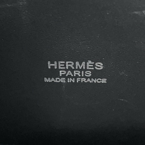 エルメス ハンドバッグ ボリード27 ブラック/シルバー金具 エプソン □Q刻印 HERMES 2wayショルダー 黒