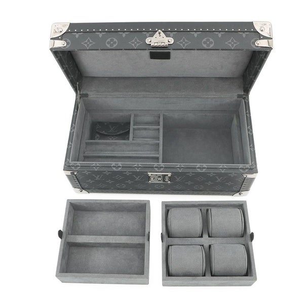 ルイヴィトン ジュエリーボックス モノグラム・エクリプス コフレ アクセソワール M44127 小物入れ 黒 ブラック