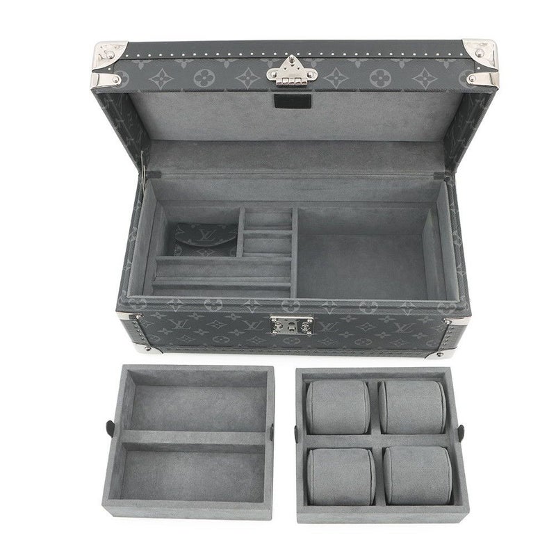 ルイヴィトン ジュエリーボックス モノグラム・エクリプス コフレ アクセソワール M44127 小物入れ 黒 ブラック