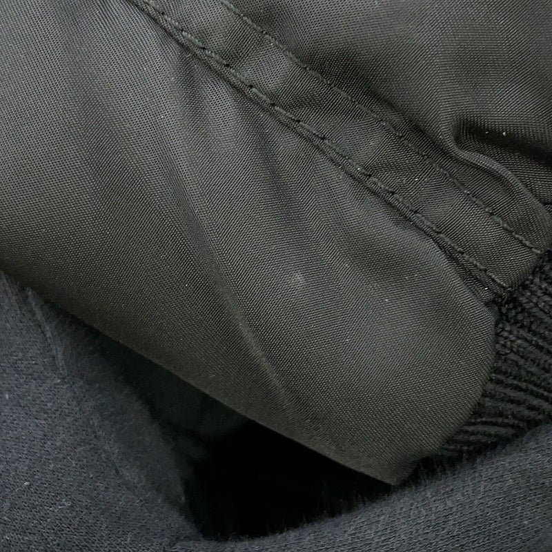 ミュウミュウ ダウンコート ロゴ ポリエステル レディースサイズ38 MS1524 Miu Miu アウター 黒