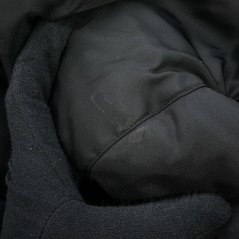 ミュウミュウ ダウンコート フォックスファー ポリエステル レディースサイズ38 MS1353 Miu Miu アウター 黒