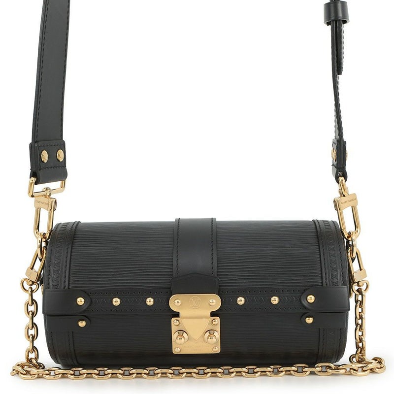ルイヴィトン ショルダーバッグ エピ パピヨントランク M58655 LOUIS VUITTON ヴィトン 2way ブラック 黒
