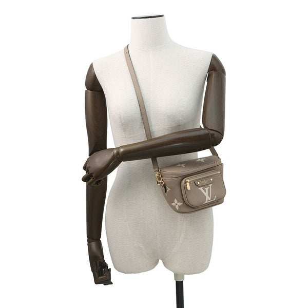 ルイヴィトン ショルダーバッグ モノグラム・アンプラント ミニ バムバッグ M83219 LOUIS VUITTON