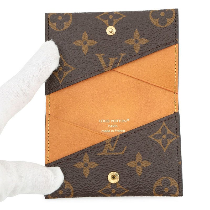 ルイヴィトン カードケース モノグラム ポルト カルト・スリム M26002 ブラウン