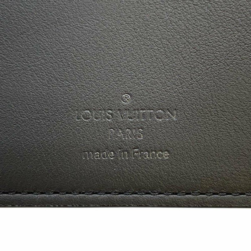 ルイヴィトン 二つ折り財布 ダミエ・アンフィニ ポルトフォイユ・ミュルティプル N63124メンズ 黒