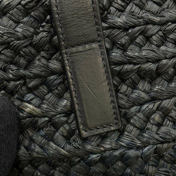 サンローランパリ トートバッグ パニエ スモール バスケットバッグ 579518 SAINT LAURENT PARIS かごバッグ 黒