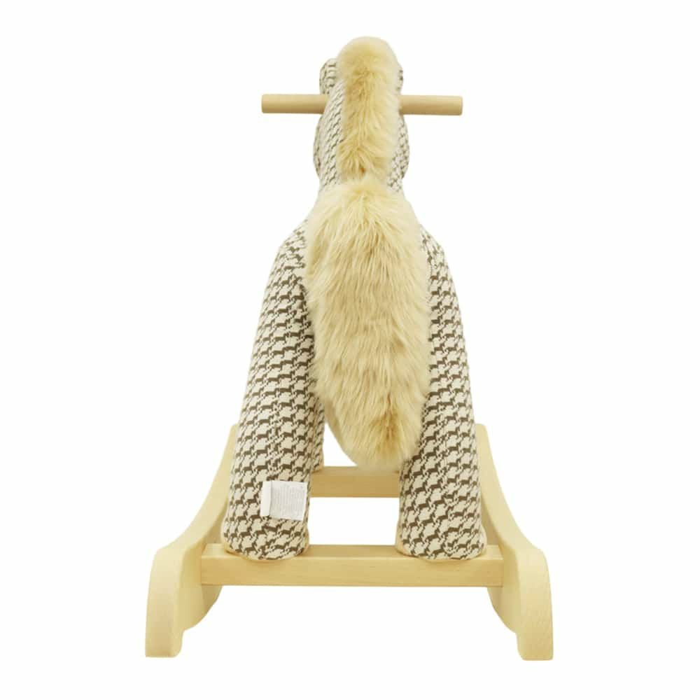 ★値下げ！【新品・未使用】HERMESエルメス　ロッキング・ホース ☆エルメス 揺り木馬 ハーミー ロッキングホース エルミー コットン
