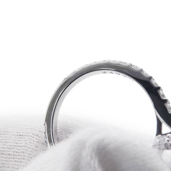 グラフ リング アイコン ラウンド ダイヤモンド エンゲージメントリング ダイヤ 中石0.50ct K18WG リングサイズ約9号 GIA鑑定書付き 指輪