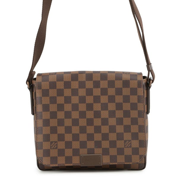 ルイヴィトン ショルダーバッグ ダミエ・エベヌ ディストリクトPM N41213 LOUIS VUITTON