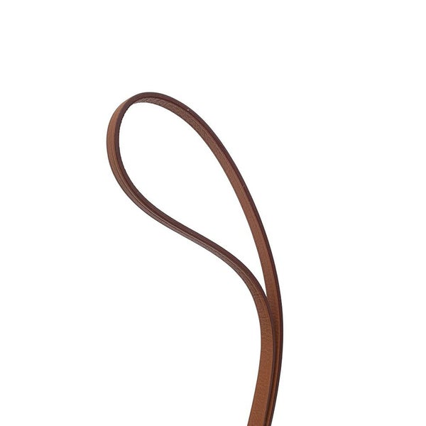 エルメス バッグチャーム ショッパー サックオランジュ フー/ゴールド ラムスキン Z刻印