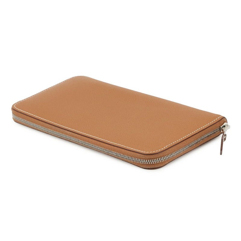 エルメス 長財布 アザップロング シルクイン ゴールド/シルバー金具 エプソン Y刻印 HERMES 財布