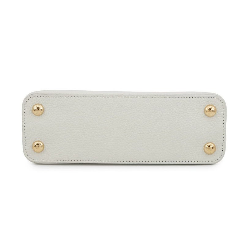 ルイヴィトン ハンドバッグ トリヨンレザー カプシーヌ BB M55832 ヴィトン バッグ 2way ショルダーバッグ 白 ホワイト