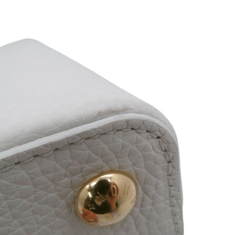 ルイヴィトン ハンドバッグ トリヨンレザー カプシーヌ BB M55832 ヴィトン バッグ 2way ショルダーバッグ 白 ホワイト