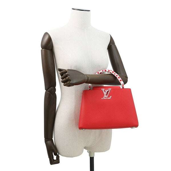 ルイヴィトン ハンドバッグ トリヨンレザー インフィニティ ドット LV×YK カプシーヌBB M21635 2way 日本限定 草間彌生