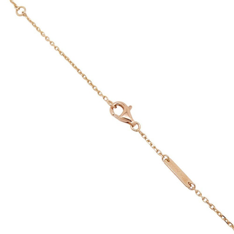 ヴァンクリーフ&アーペル ネックレス ヴィンテージ アルハンブラ ペンダント K18PGピンゴールド Van Cleef & Arpels