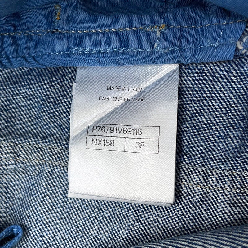 シャネル パンツ ココマーク ウォッシュドデニム コットン レディースサイズ38 P76791 ボトムス