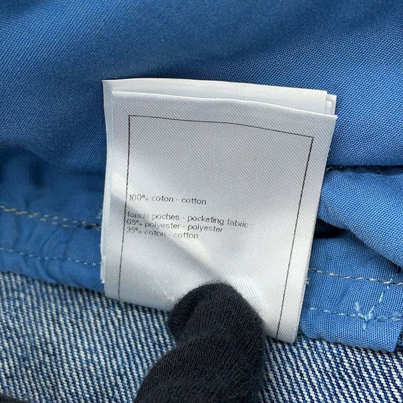 シャネル パンツ ココマーク ウォッシュドデニム コットン レディースサイズ38 P76791 ボトムス