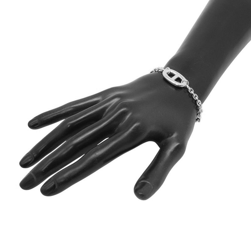 エルメス ブレスレット シェーヌダンクル ファランドール SV925シルバー サイズST HERMES ジュエリー