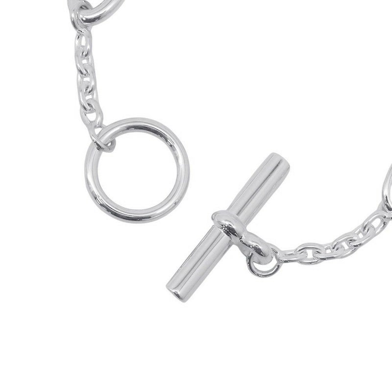 エルメス ブレスレット シェーヌダンクル ファランドール SV925シルバー サイズST HERMES ジュエリー