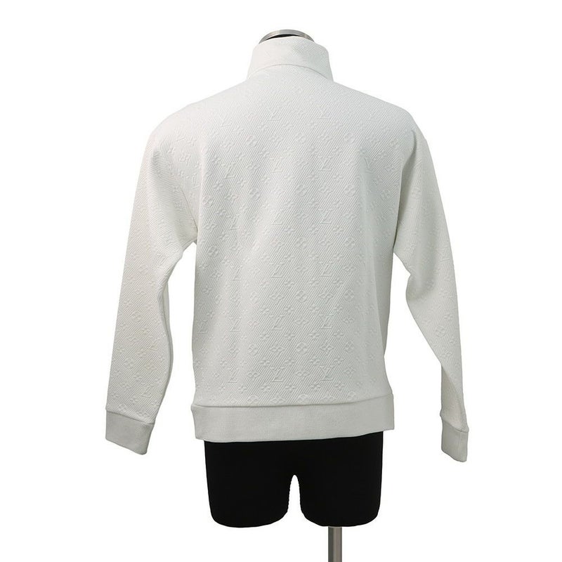 ルイヴィトン ジャケット LVSE モノグラム フリーストラックスーツ メンズズサイズXS 1AATUL LOUIS VUITTON 白