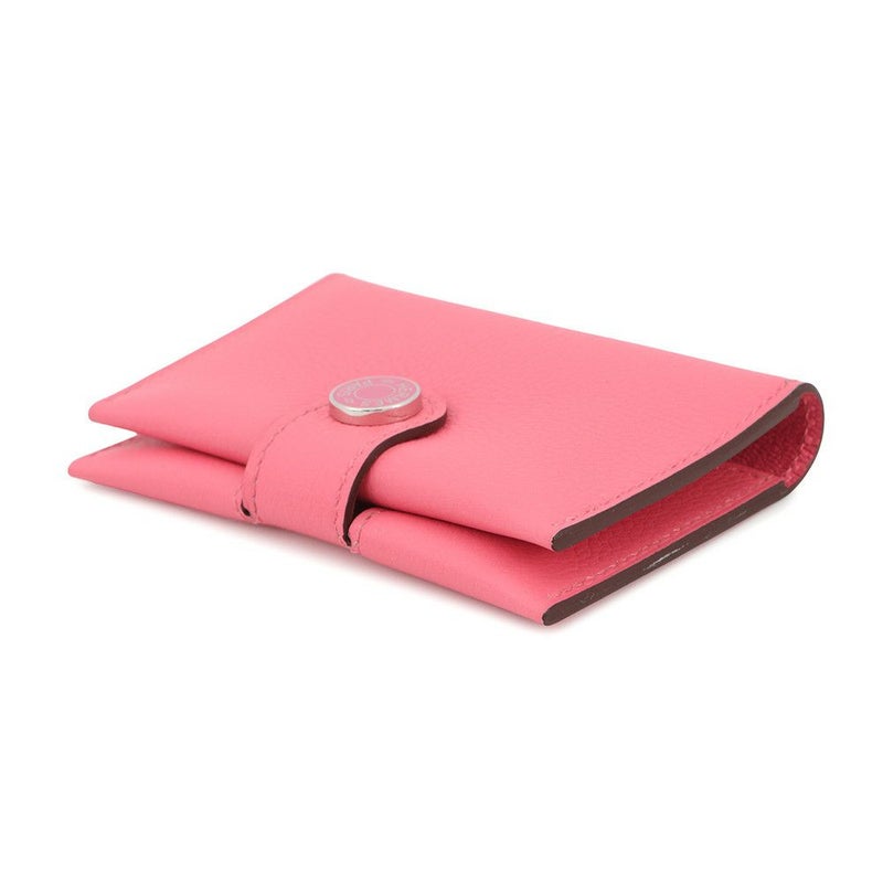 エルメス カードケース RMS ローズアザレ/シルバー金具 エバーカラー K刻印 HERMES 名刺入れ