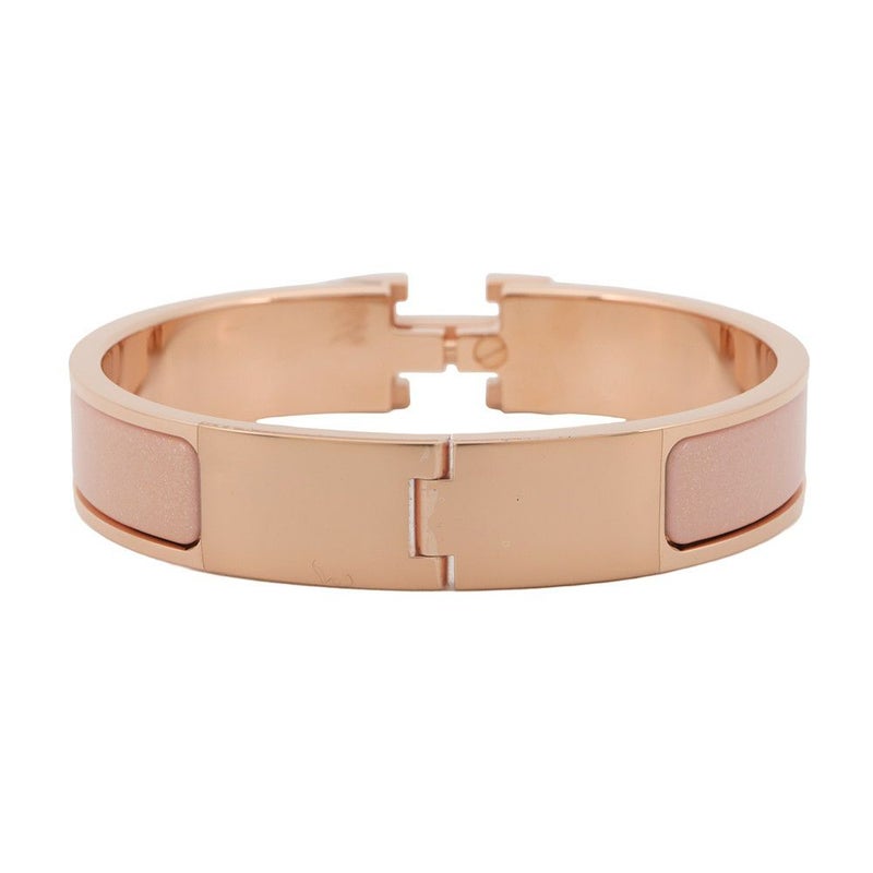 エルメス ブレスレット クリックH クリッククラックPM グリッター ローズ・カッサータ HERMES アクセサリー