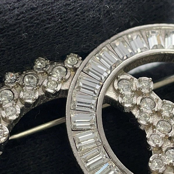 シャネル ブローチ ココマーク ラインストーン B19 V A96994 CHANEL アクセサリー