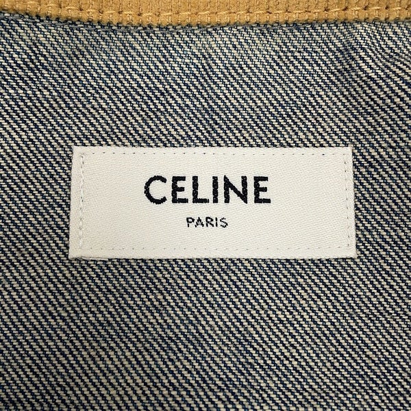 セリーヌ ジャケット ダークユニオンウォッシュデニム トラッカージャケット レディースサイズXS 2Q493365M CELINE