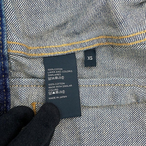 セリーヌ ジャケット ダークユニオンウォッシュデニム トラッカージャケット レディースサイズXS 2Q493365M CELINE
