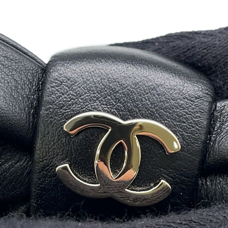 シャネル チェーンベルト リボン ココマーク カーフスキン サイズ70 25B AAB382 CHANEL アクセサリー