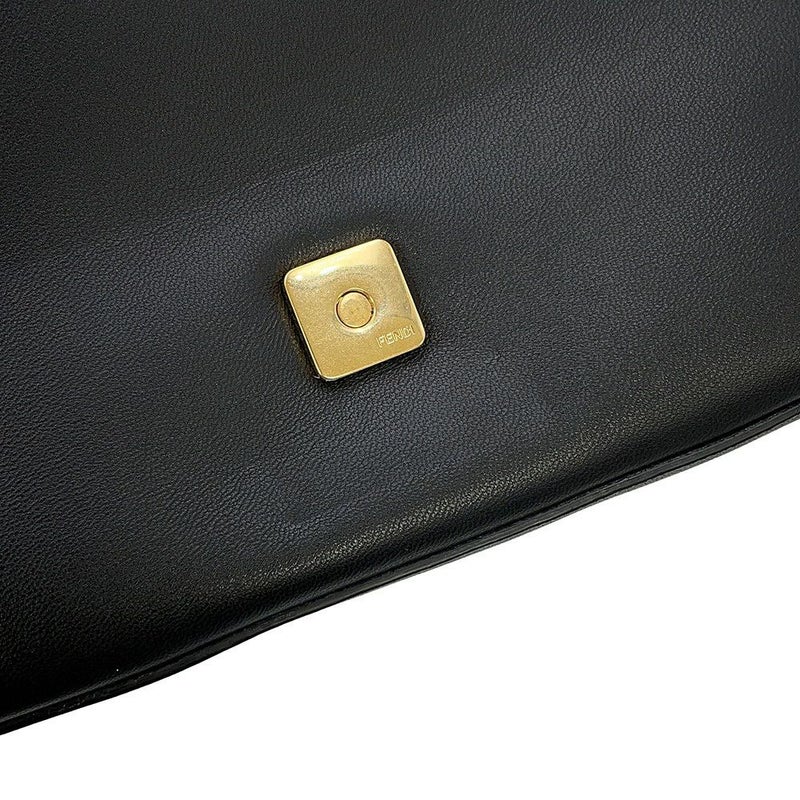 フェンディ ショルダーバッグ ステファノ・ピラーティコラボ バゲット ナッパレザー 8BR822 FENDI 2way 黒