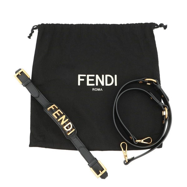 フェンディ ショルダーバッグ ステファノ・ピラーティコラボ バゲット ナッパレザー 8BR822 FENDI 2way 黒
