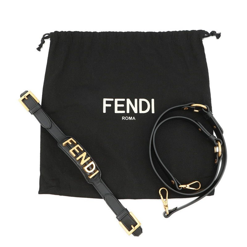 フェンディ ショルダーバッグ ステファノ・ピラーティコラボ バゲット ナッパレザー 8BR822 FENDI 2way 黒