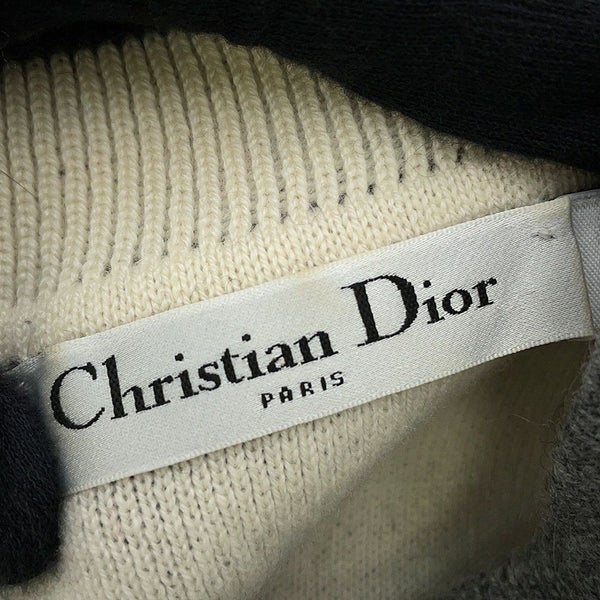 クリスチャン・ディオール ニット J‘Adior 8 ボクシーセーター カシミヤ レディースサイズ36 924S55AM009 トップス