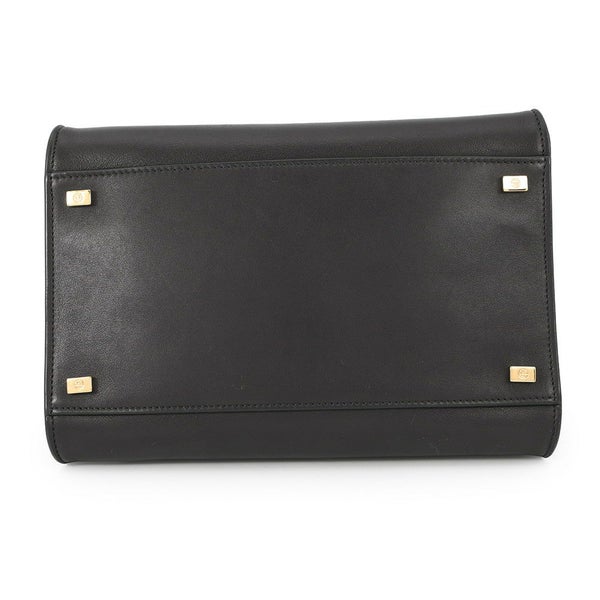 ザ ロウ ハンドバッグ マルゴー10 レザー THE ROW 2way 黒