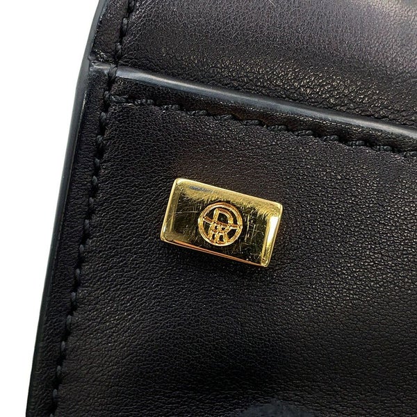 ザ ロウ ハンドバッグ マルゴー10 レザー THE ROW 2way 黒