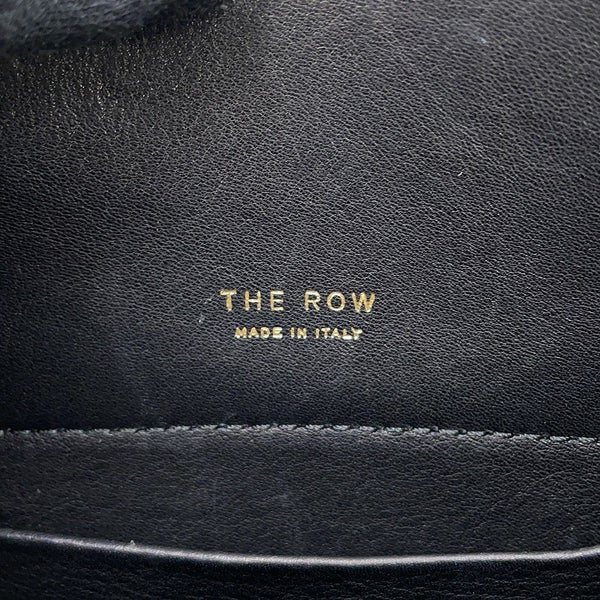 ザ ロウ ハンドバッグ マルゴー10 レザー THE ROW 2way 黒