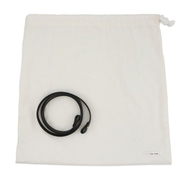 ザ ロウ ハンドバッグ マルゴー10 レザー THE ROW 2way 黒