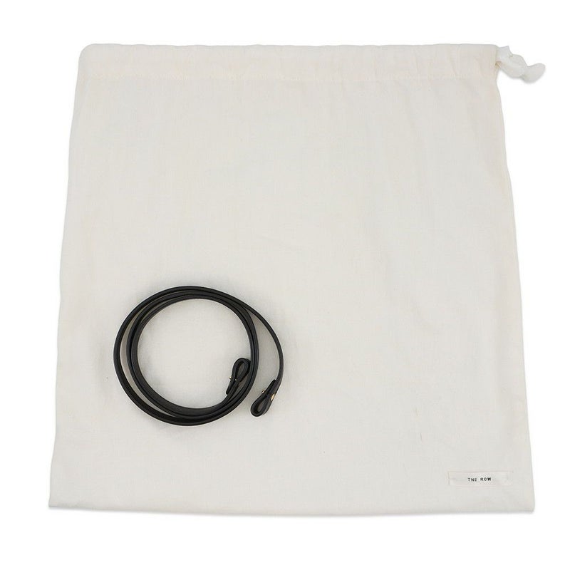 ザ ロウ ハンドバッグ マルゴー10 レザー THE ROW 2way 黒