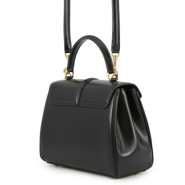 セリーヌ ハンドバッグ 16 セーズ カーフレザー 188003 CELINE 2way 黒