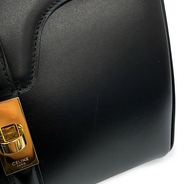 セリーヌ ハンドバッグ 16 セーズ カーフレザー 188003 CELINE 2way 黒