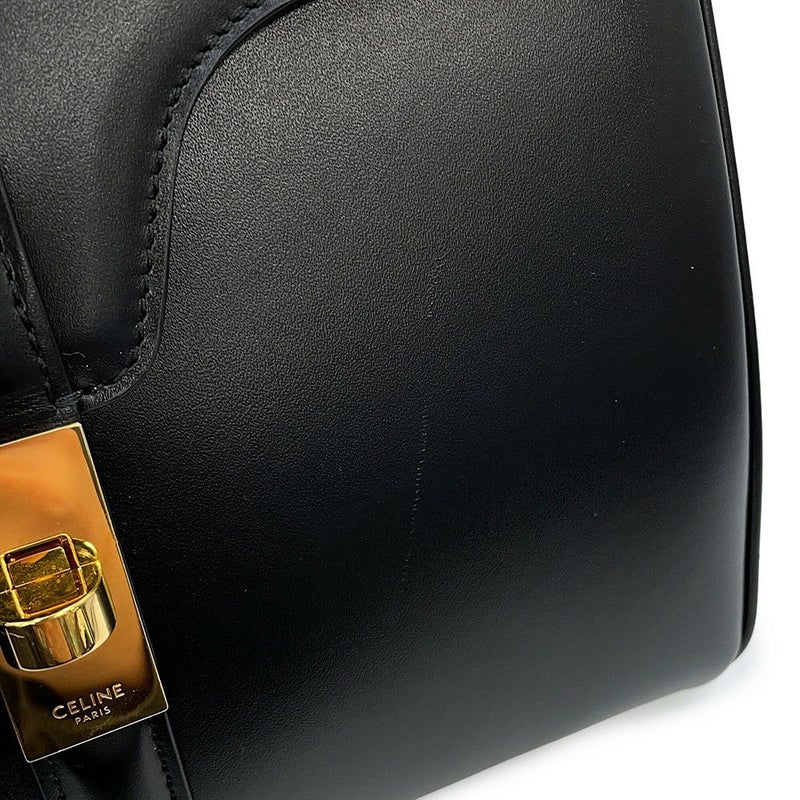 セリーヌ ハンドバッグ 16 セーズ カーフレザー 188003 CELINE 2way 黒